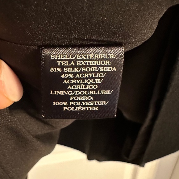 🆕 NWT Ann Taylor Little Black Dress with Sweetheart Neckline LBD - Size 12 - Picture 5 of 5